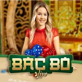 Bac Bo slot logo by Evolution at MrPacho Casino