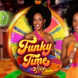 Funky Time logo by Evolution MrPacho Casino
