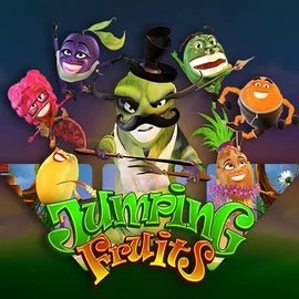Slots logo of Jumping Fruits from Wazdan at MrPacho Casino