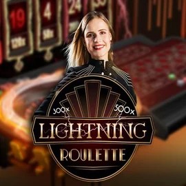 Lightning Roulette by Evolution, showcased at mr-pachocasino.com.de – game logo