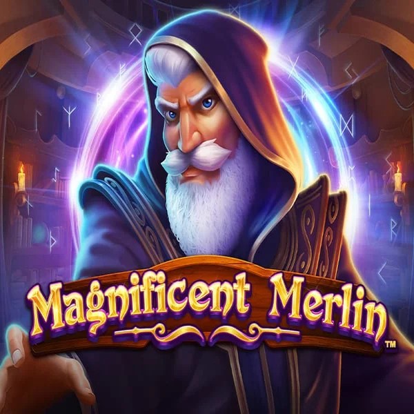Try Magnificent Merlin slot by Greentube on mr-pachocasino.com.de – logo image