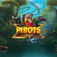 Pirots X slot logo by ELK Studios at MrPacho Casino