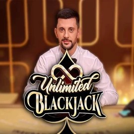 Unlimited Blackjack slot visual from Ezugi available on mr-pachocasino.com.de